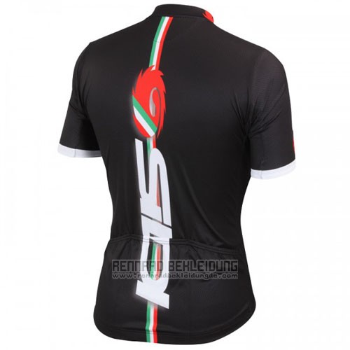 2014 Fahrradbekleidung Castelli SIDI Rot und Shwarz Trikot Kurzarm und Tragerhose